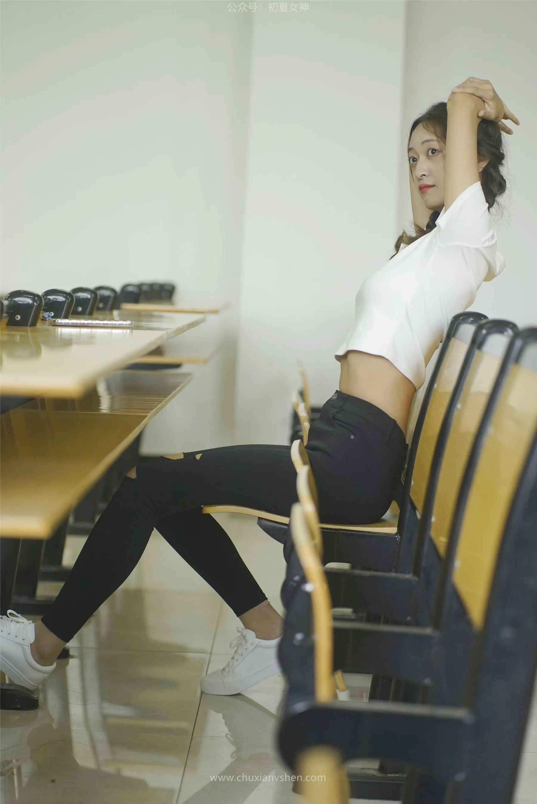 初夏女神 NO.067 依依 邻家女孩-毕业季 [140P]插图5